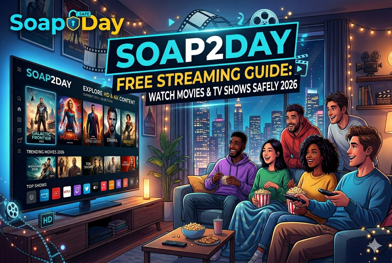 Soap2Day streaming interface on laptop and mobile